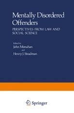 Mentally Disordered Offenders Perspectives from Law and Social Science 1st Edition PDF