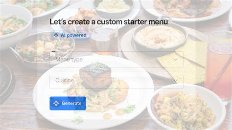 Menu AI Generator: The Ultimate Guide