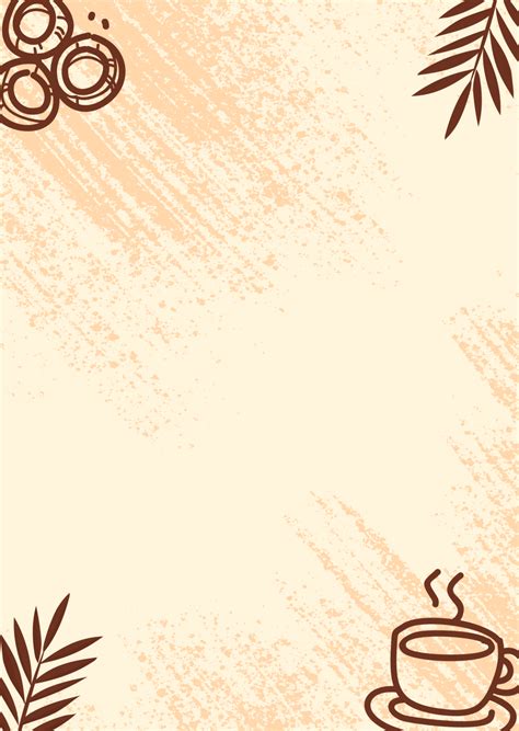 Menu Template Background