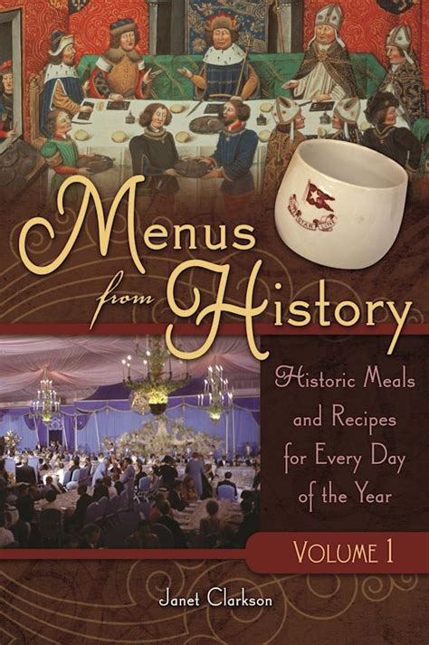 Menus from History [2 volumes]: Historic Meals and Recipes for Every Day of the Year Kindle Editon