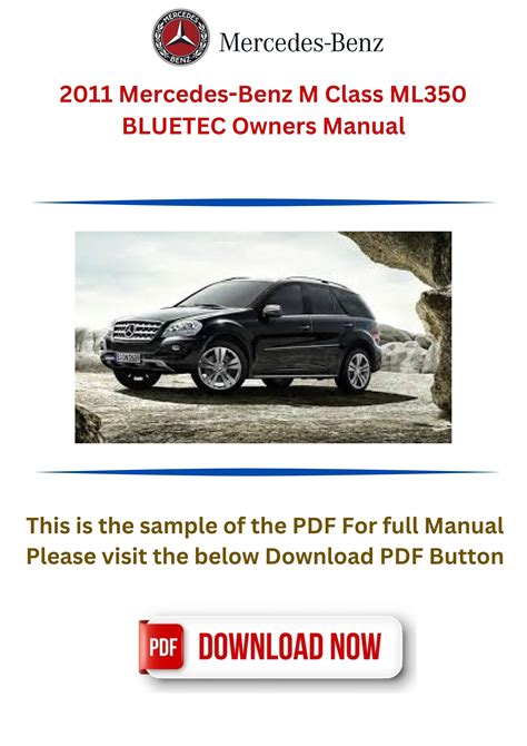 Mercedes Ml350 Manual Ebook Doc