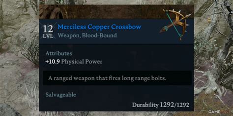 Merciless Copper Longbow: A Weapon of Unparalleled Power