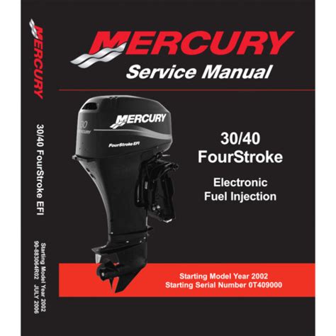 Mercury 40hp Efi Service Manual Ebook Reader