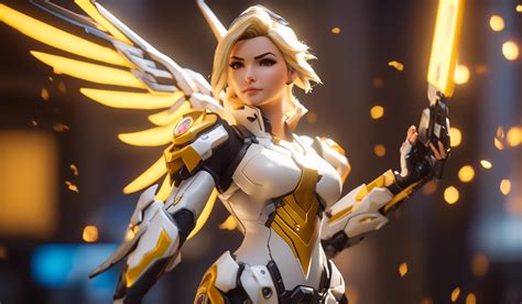 Mercy Cosplay Overwatch: Embodying the Angelic Healer