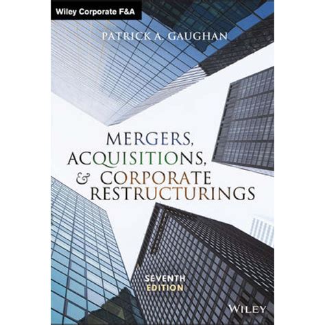 Mergers, Acquisitions and Corporate Restructurings PDF