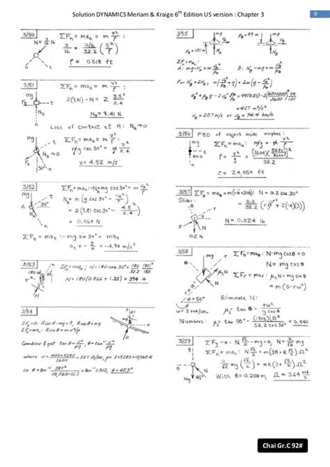 Meriam Dynamics Problem Solution Reader