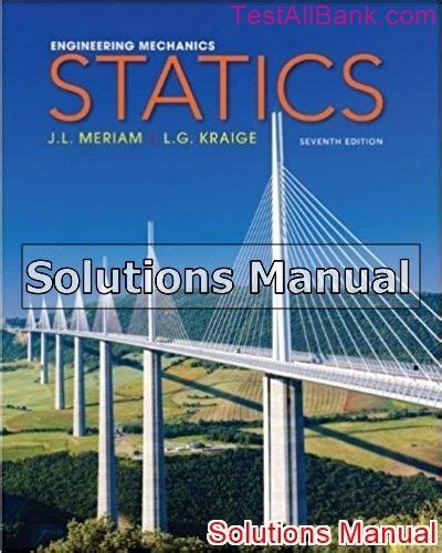 Meriam Statics 7 Edition Solution Manual Kindle Editon