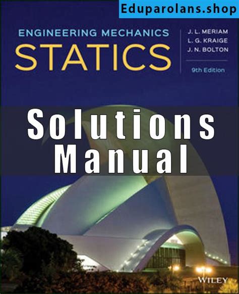 Meriam Statics Solutions Manual Reader