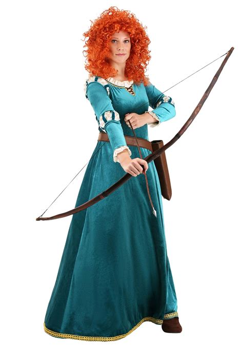 Merida Brave Costume for Adults: Transform into a Fierce Archer with Style