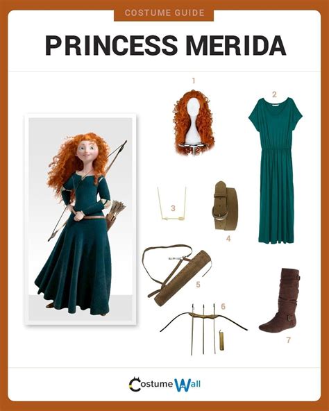 Merida Brave Outfit: A Detailed Guide to Recreating the Iconic Princess's Look