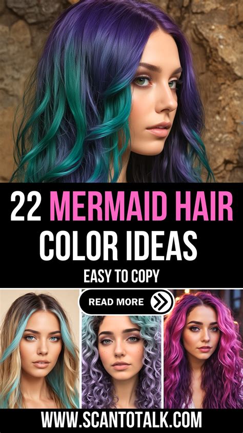 Mermaid Hair Color: A Guide to Enchanting Underwater Hues