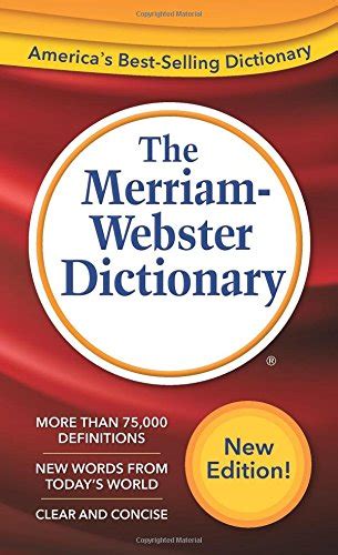 Merriam Webster New Subject Books Kindle Editon