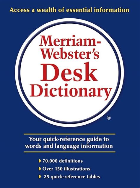 Merriam-Webster's Desk Dictionary PDF