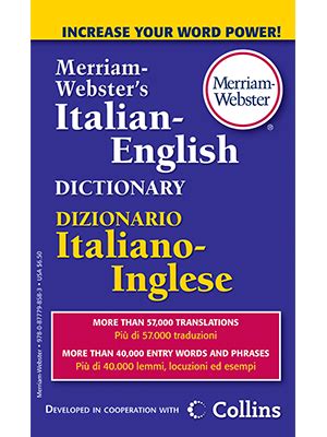 Merriam-Webster's Italian-English Dictionary PDF