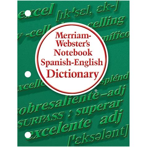 Merriam-Webster's Notebook Spanish-English Dictionary Epub