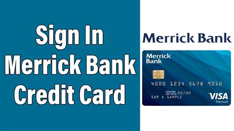 Merrick Bank Credit Card Login: A Comprehensive Guide