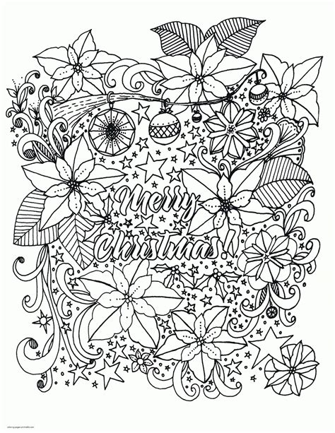 Merry Christmas Coloring Books for Adults A Beautiful Colouring Book With Christmas Designs Perfect Gift for Christmas Lovers Reader