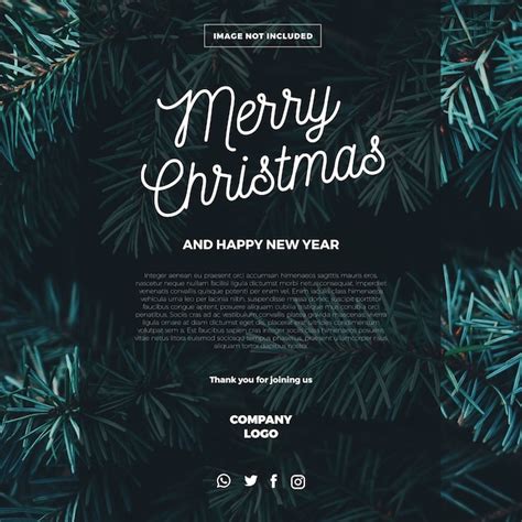 Merry Christmas Email Template