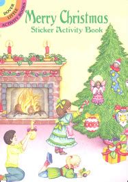 Merry Christmas Sticker Activity Book Kindle Editon