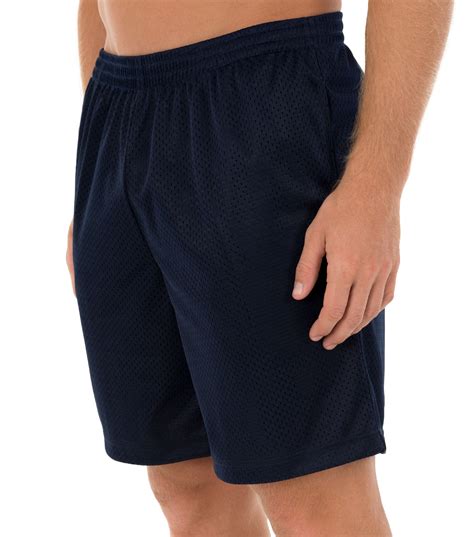 Mesh athletic shorts