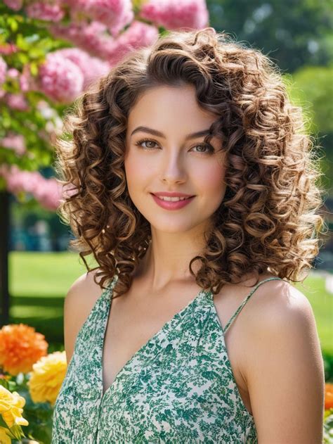 Mesmerizing Medium-Length Curly Hair: Embrace Your Natural Beauty