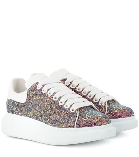 Mesmerizing Sparkle: Embracing the Enchanting World of Alexander McQueen Glitter Sneakers