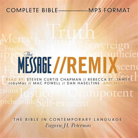 Message REMIX Bible Contemporary Language Epub