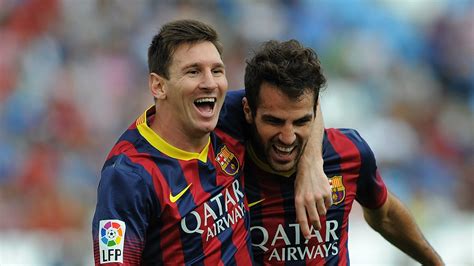 Messi e Fabregas: Dominando o Topo