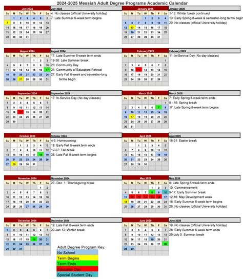 Messiah Academic Calendar 2023-2024: Your Comprehensive Guide