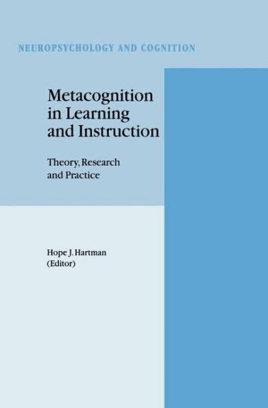 Metacognition in Learning and Instruction Theory, Research and Practice 1st Edition Kindle Editon