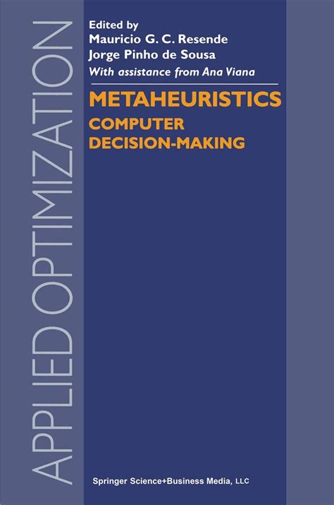 Metaheuristics Computer Decision-Making 1st Edition Doc