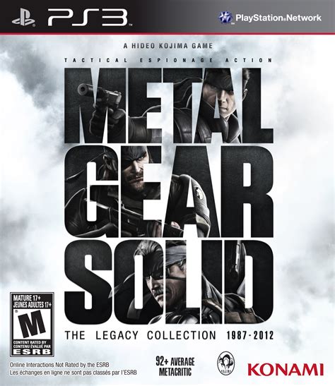 Metal Gear Legacy Collection Ps3 Box Art Printable