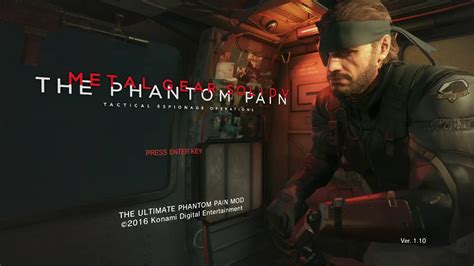 Metal Gear Phantom Pain Mods: Ultimate Guide to Unleash Your Inner Phantom!