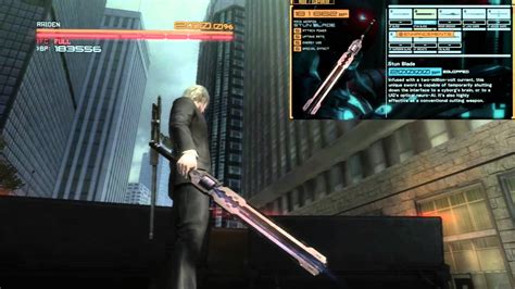 Metal Gear Rising: A Comprehensive Arsenal of Weapons