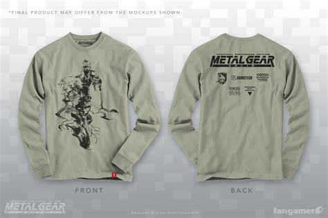 Metal Gear Shirt: A Comprehensive Guide to the Iconic Apparel