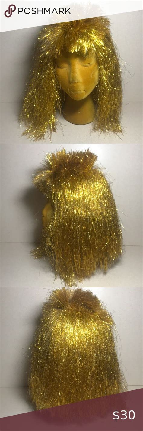 Metallic Gold Wigs