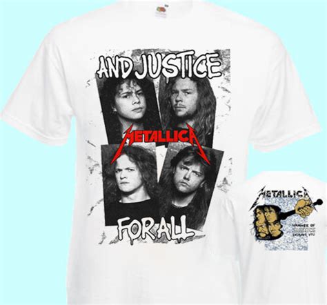 Metallica's "And Justice for All" Shirt: A Symbol of Unwavering Justice and Heavy Metal Domination