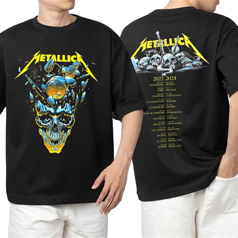 Metallica 2023 Tour Shirts: The Ultimate Guide to the Best Options