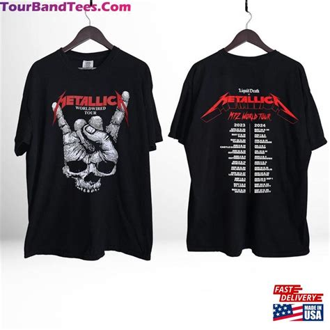 Metallica 2024 Tour Shirts: The Ultimate Guide to Style and Showmanship