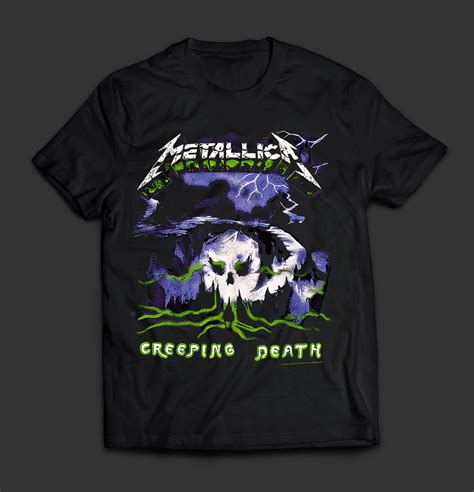 Metallica Creeping Death Shirt: A Testament to Thrash Metal's Enduring Legacy