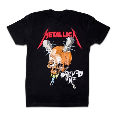 Metallica Damage Inc Shirt: Embracing the Darkness and Rebellion