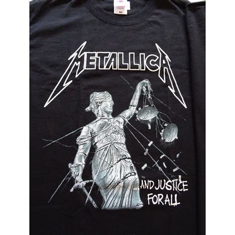 Metallica Justice for All Shirt: A Symbol of Rebellion and Social Justice