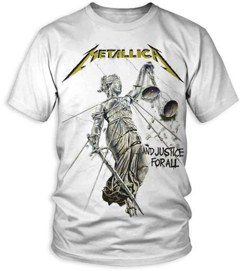 Metallica Justice for All Shirt: The Symbol of Metal's Enduring Legacy