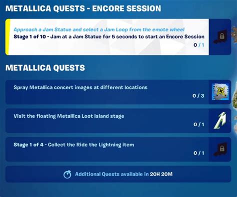 Metallica Quests Fortnite: Rock Your Battle Royale with Legendary Challenges