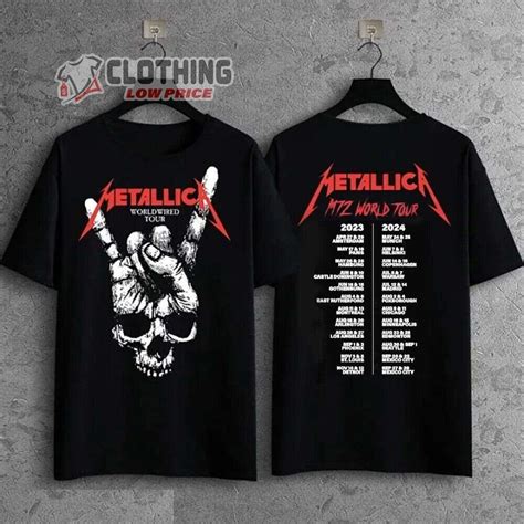 Metallica Shirts: The Ultimate Guide to Rocking the Iconic Band's Merch