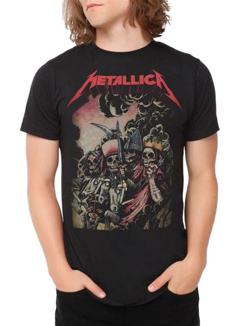 Metallica Shirts: Your Ultimate Style Statement from Hot Topic