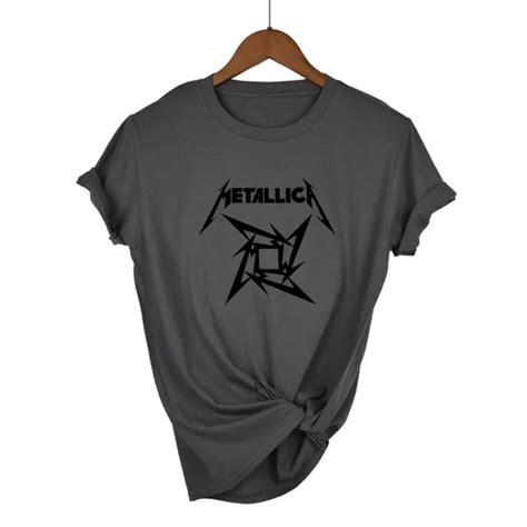 Metallica T-Shirts for Women: Unleash the Thrashing Style