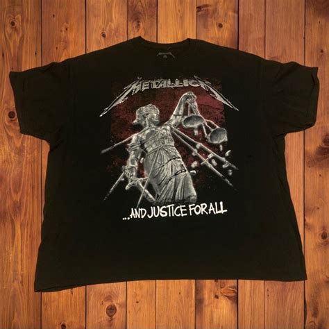 Metallica and Justice for All Shirt: A Timeless Symbol of Thrash Metal