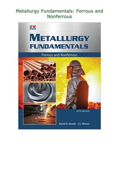 Metallurgy.Fundamentals Ebook PDF