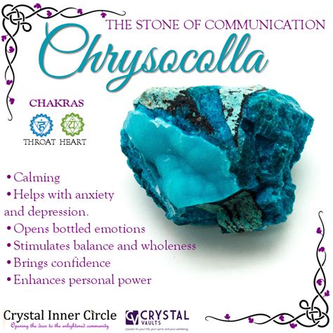 Metaphysical Properties of Chrysocolla: A Comprehensive Exploration